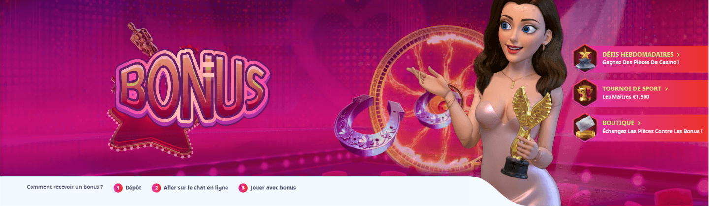Offres de bonus d’Infinity Casino incluant bonus de bienvenue, cashback et promotions exclusives
